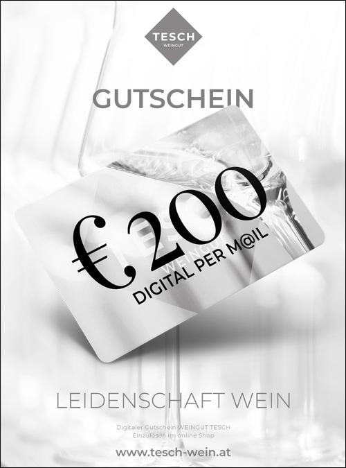 200 Euro Geschenkgutschein per E-Mail